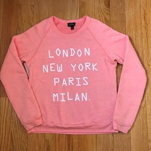 Top shop Peach/Orange Sweater
